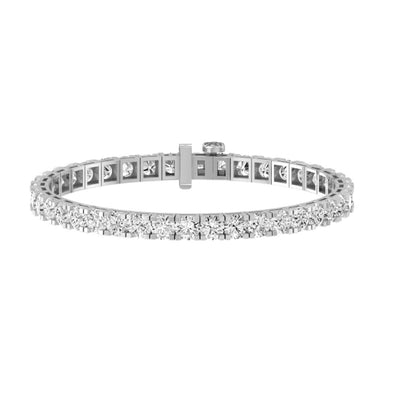 Lab Grown Diamond 4 Prong Tennis Bracelet