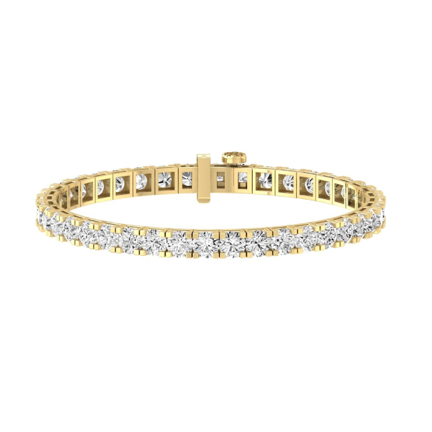 Lab Grown Diamond 4 Prong Tennis Bracelet