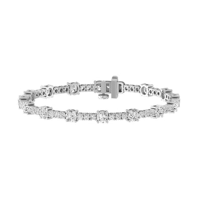 Lab Grown Diamond Tennis Bracelet