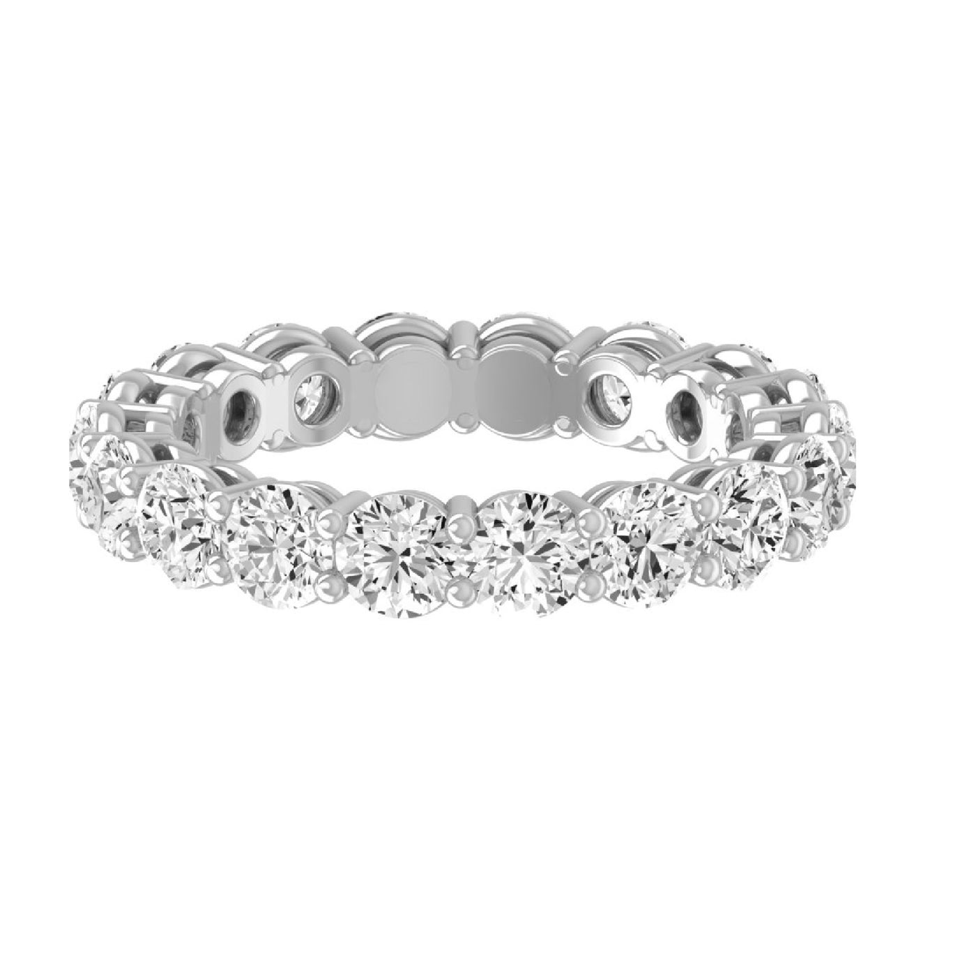 Lab Grown Diamond Eternity Band Ring