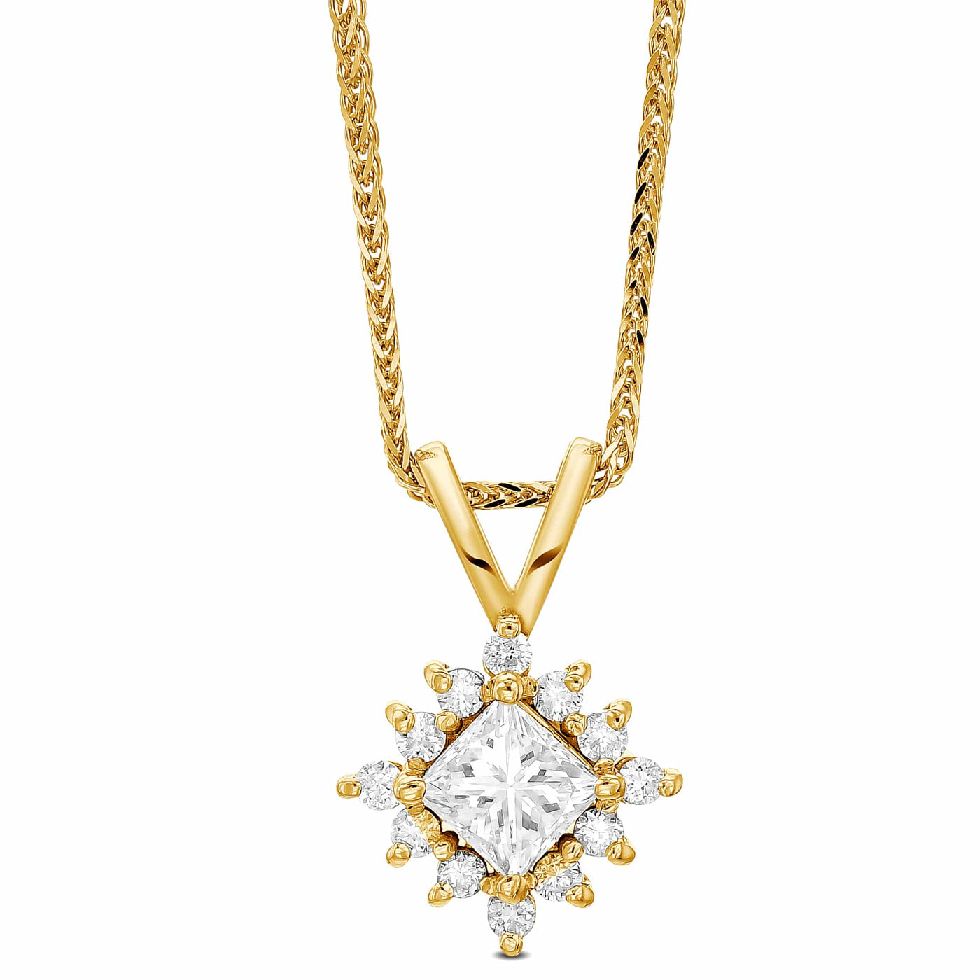 Lab Grown Isabel Diamond Necklace