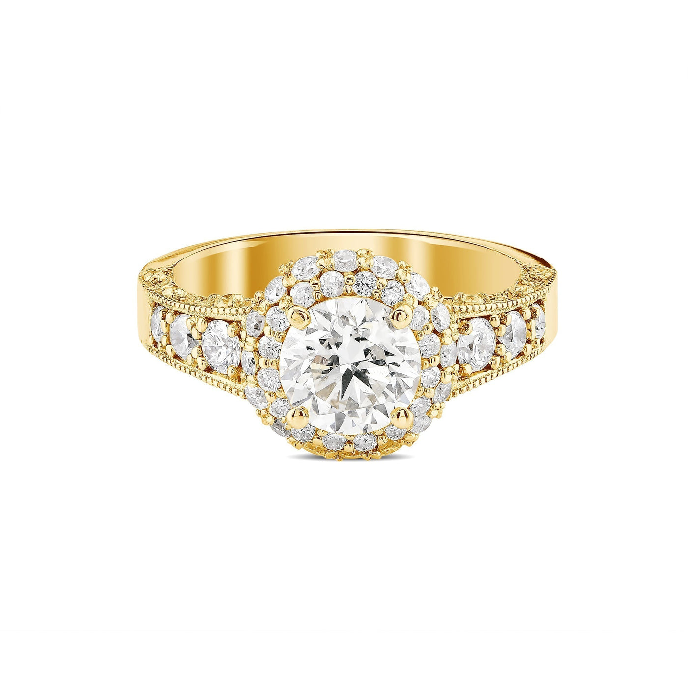 Darcy Lab Grown Brilliant Round Engagement Ring