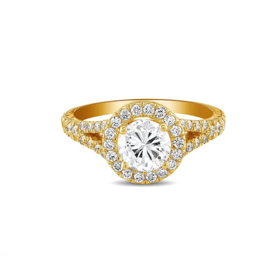 Adele Lab Grown Brilliant Round Engagement Ring