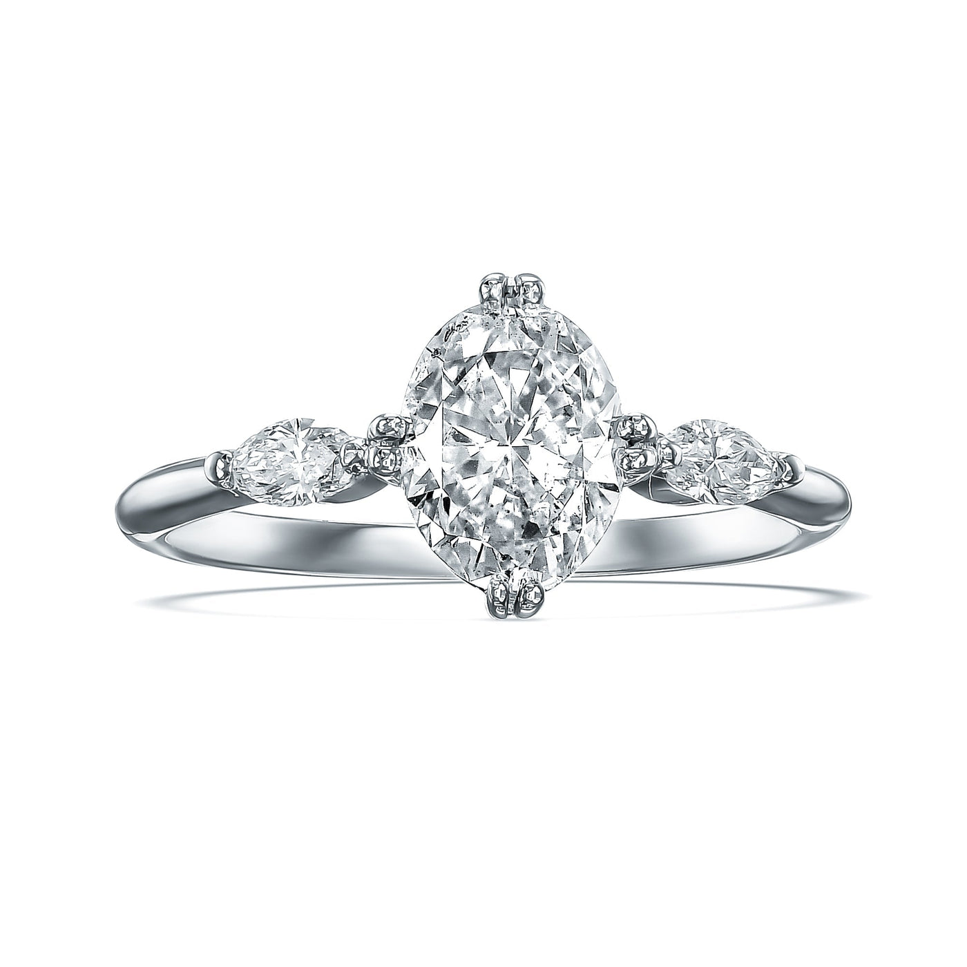 Addison Lab Grown Oval Engagement Ring