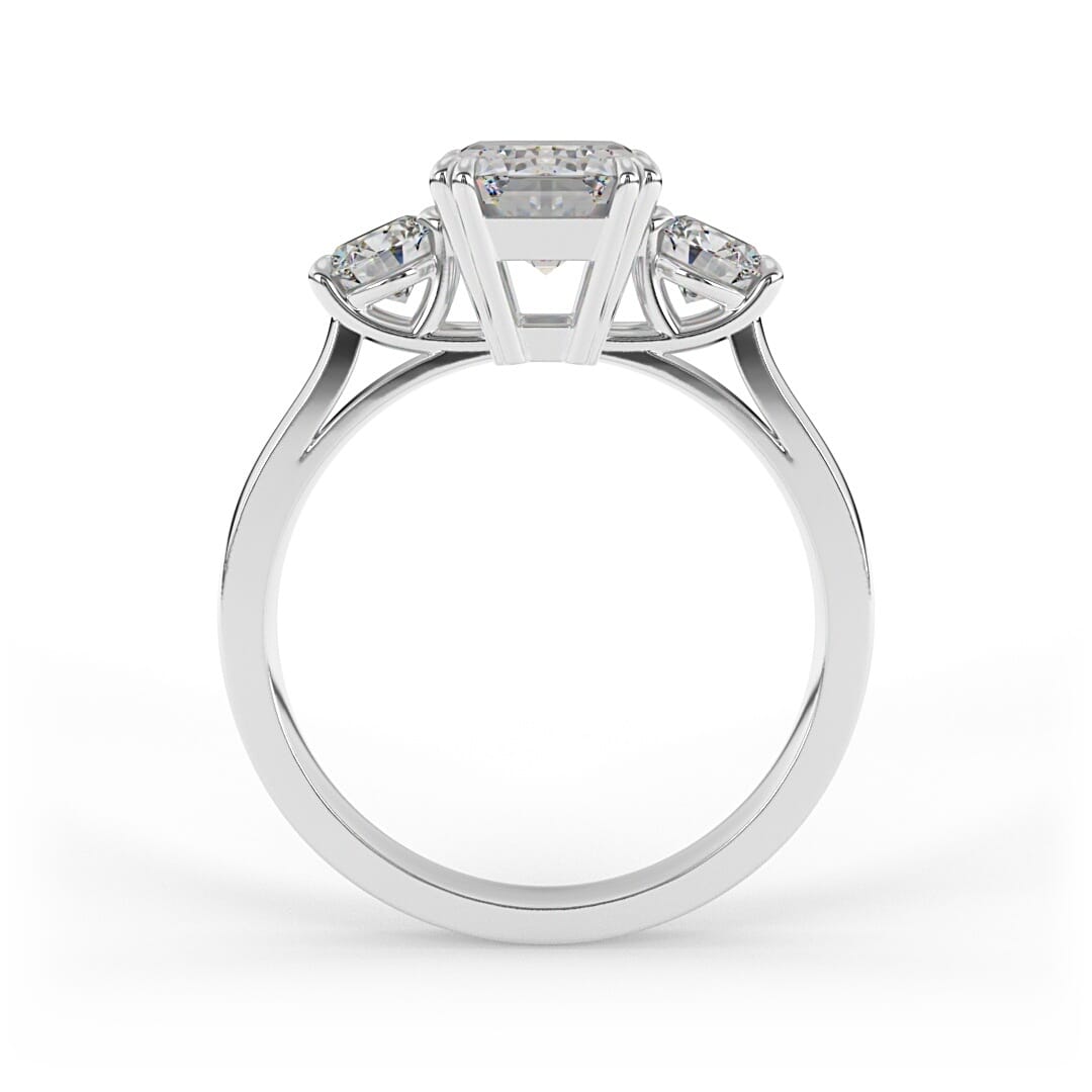 Aurelia 3 Stone Set Engagement Ring