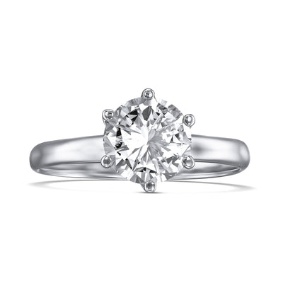 Kimberly Brilliant Round Engagement Ring