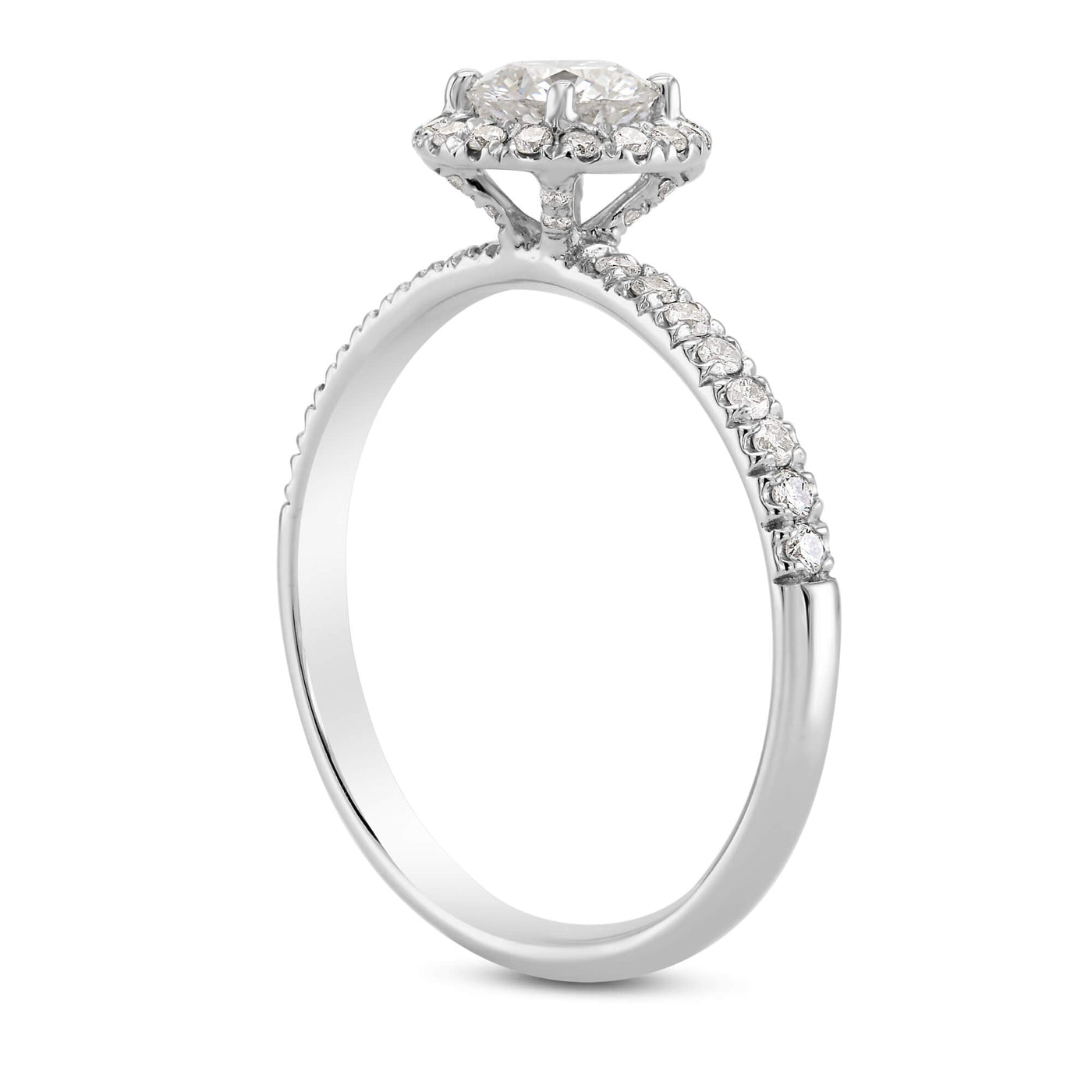 Louisa Lab Grown Brilliant Round Engagement Ring