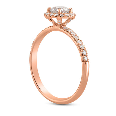 Louisa Lab Grown Brilliant Round Engagement Ring