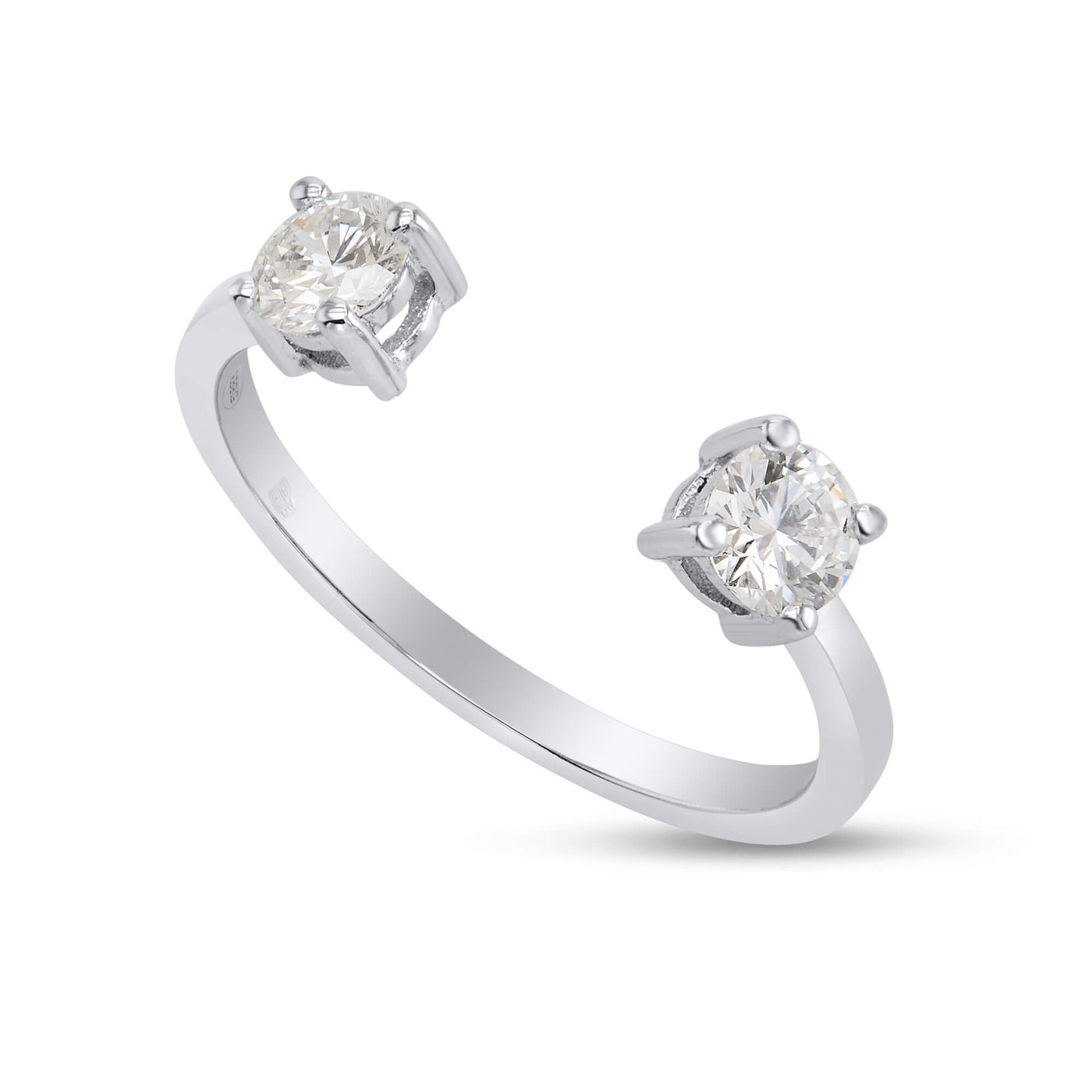 Eliana 2-Stone Diamond Ring