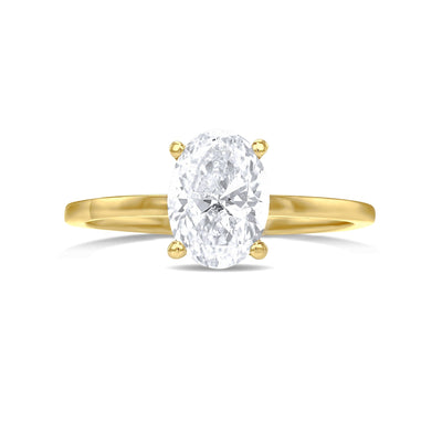 Estelle Oval Engagement Ring