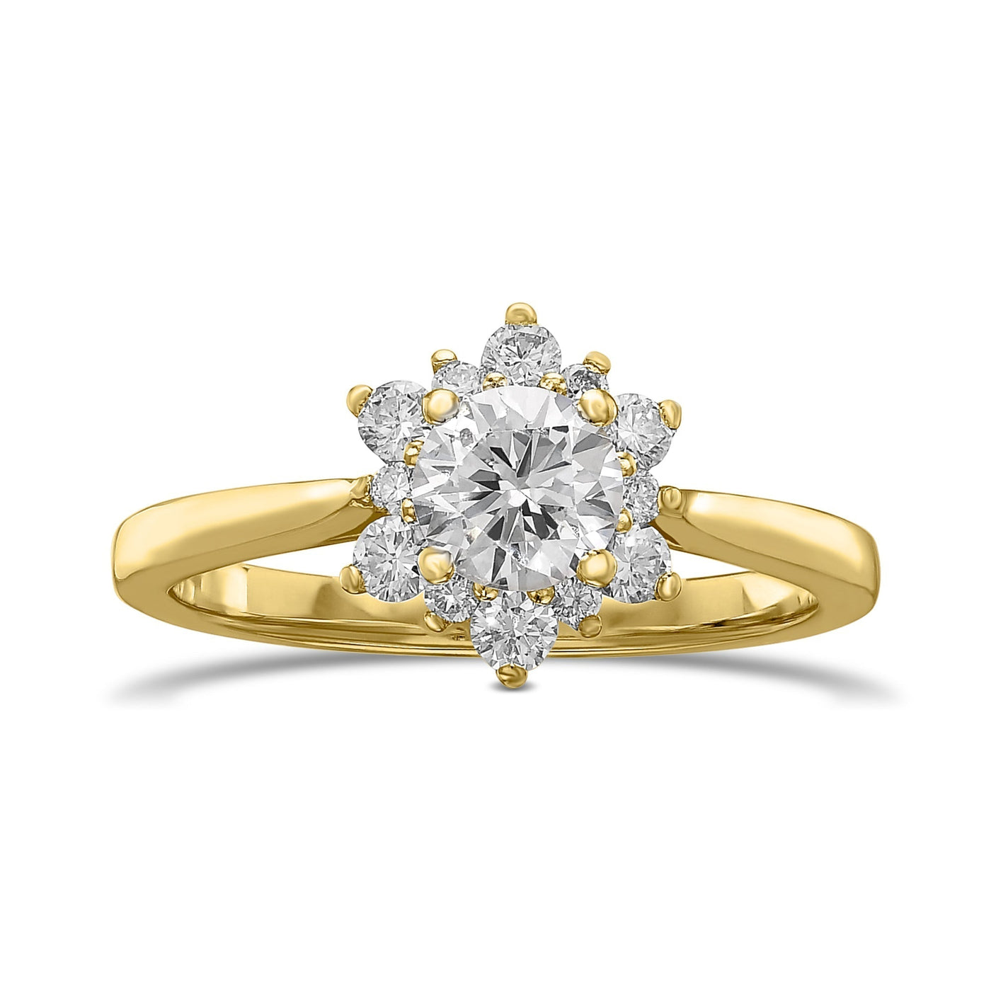 Fiona Lab Grown Brilliant Round Engagement Ring