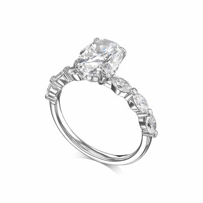 Maya Oval Engagement Ring