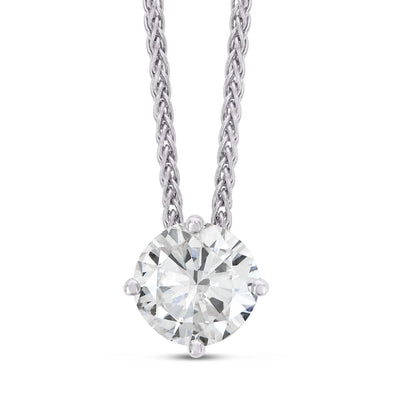 Addison Solitaire Diamond Necklace