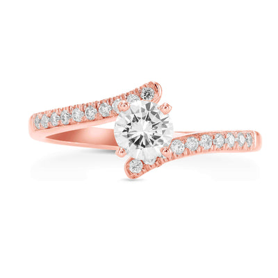 Galya Brilliant Round Engagement Ring