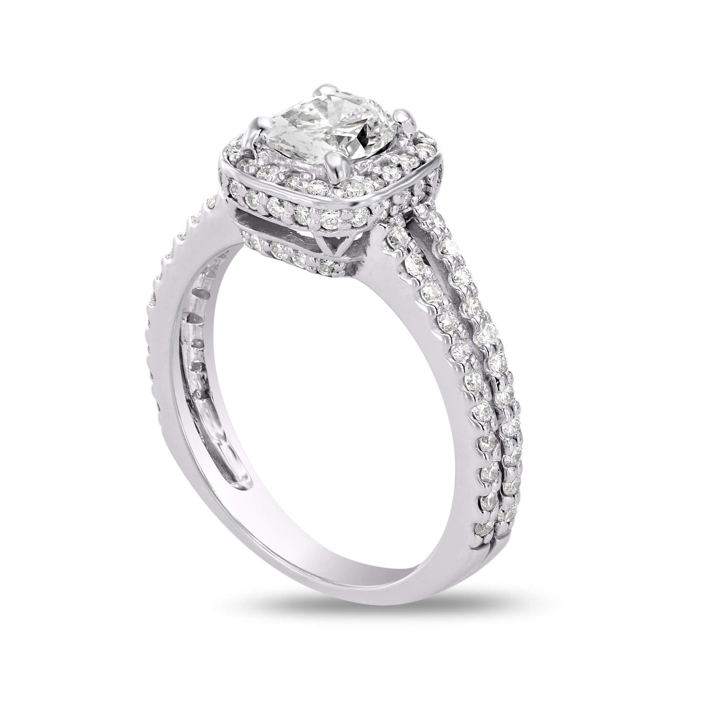 Julia Cushion Engagement Ring