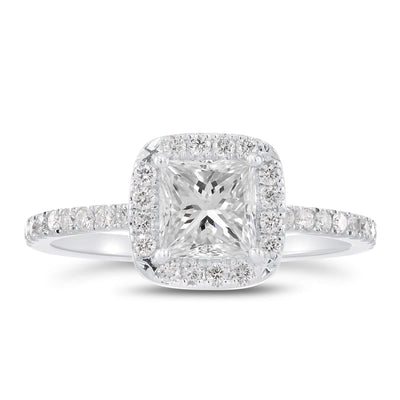 Briana Cushion Lab Grown Engagement Ring