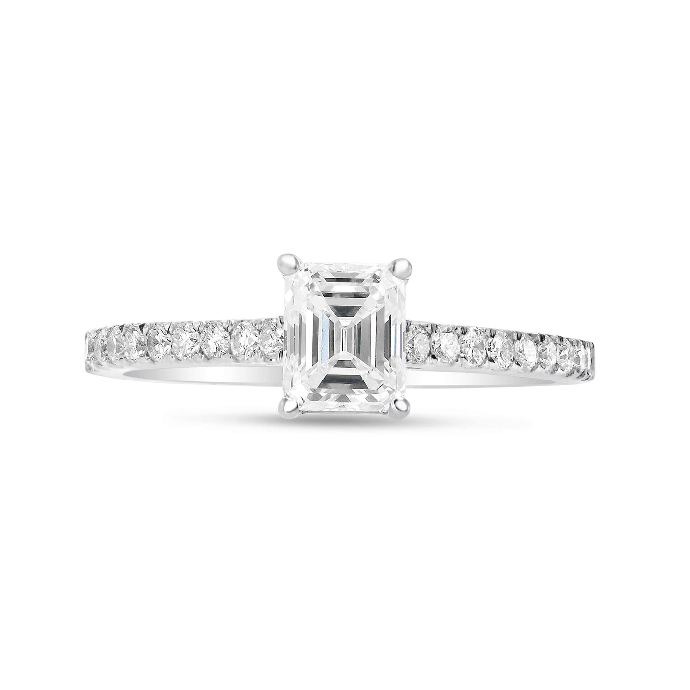 Lillian Emerald Engagement Ring