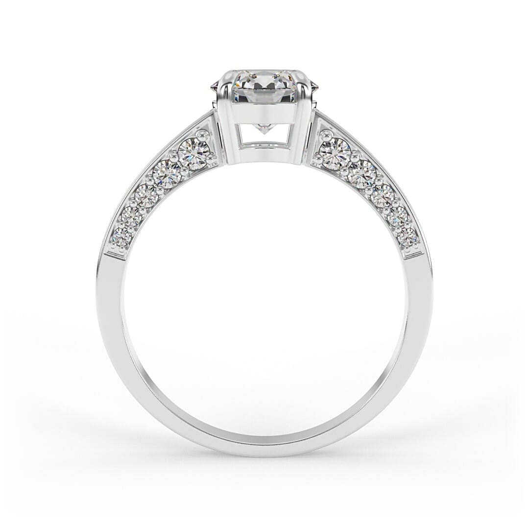 Chloe Brilliant Round Lab Grown Engagement Ring