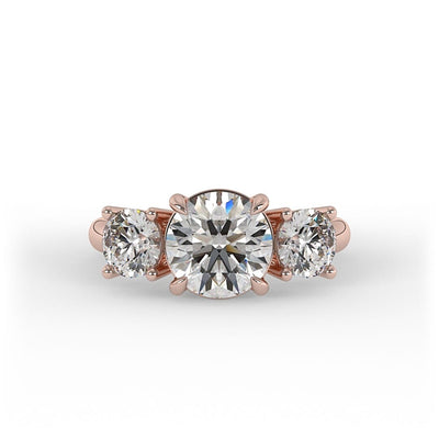 Ivy 3 - Stone Set Engagement Ring