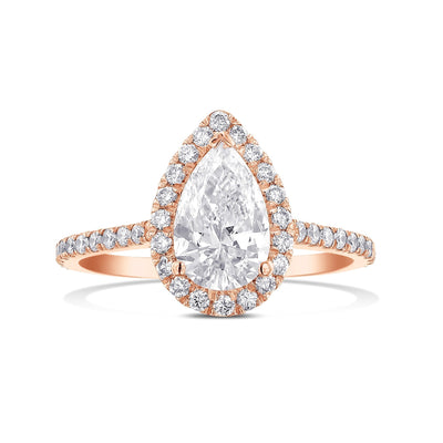 Alma Pear Engagement Ring