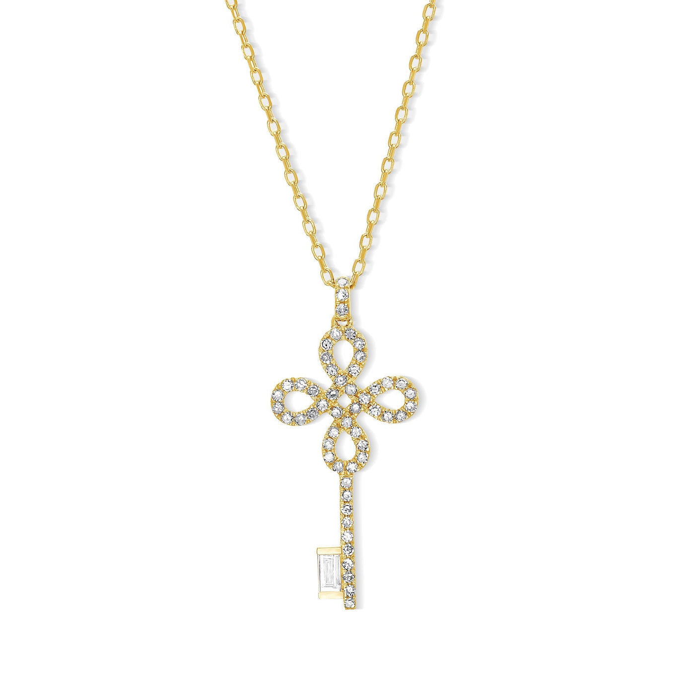 Key to Your Heart Diamond Necklace