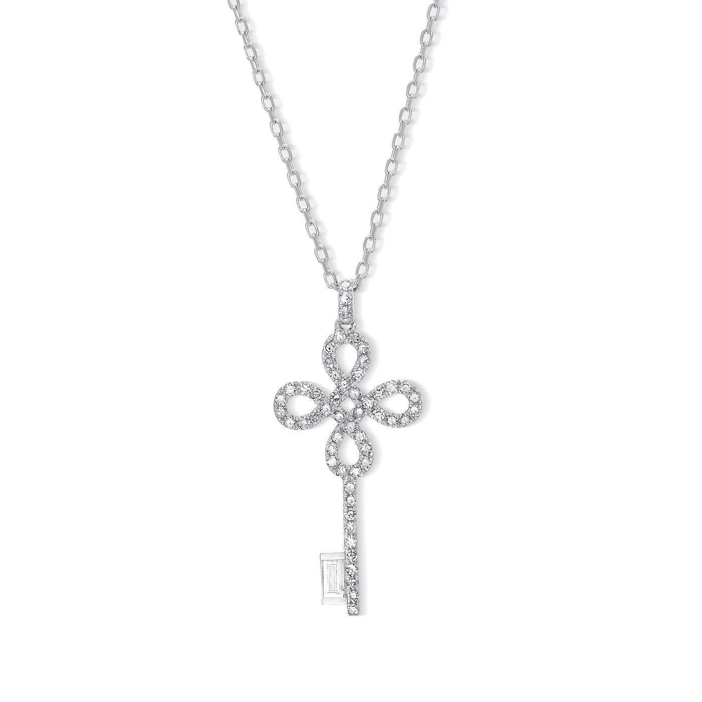 Key to Your Heart Diamond Necklace