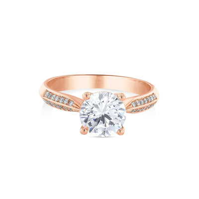 Emly Lab Grown Brilliant Round Engagement Ring