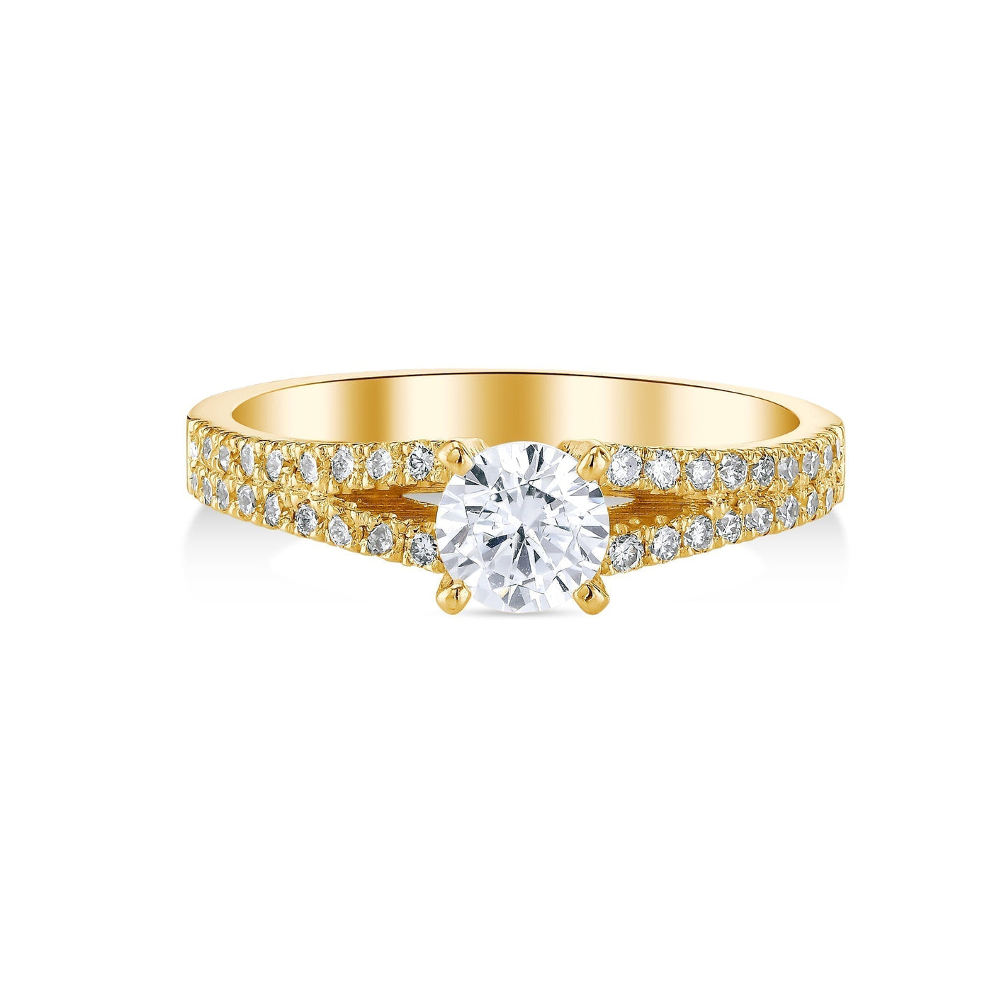 Florence Brilliant Round Engagement Ring