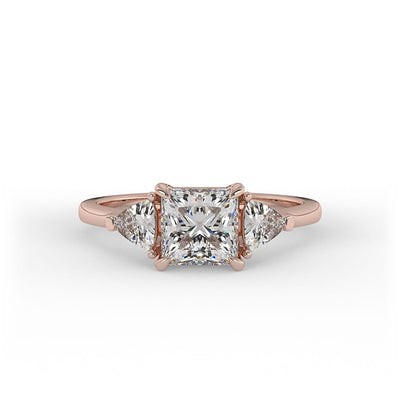Sofia Princess 3 - Stone Lab Grown Engagement Ring