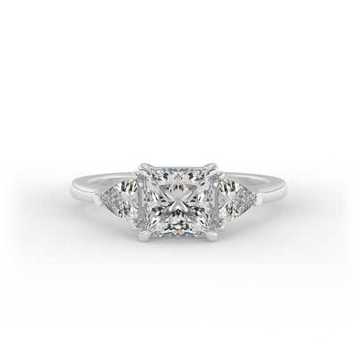 Sofia Princess 3 - Stone Lab Grown Engagement Ring