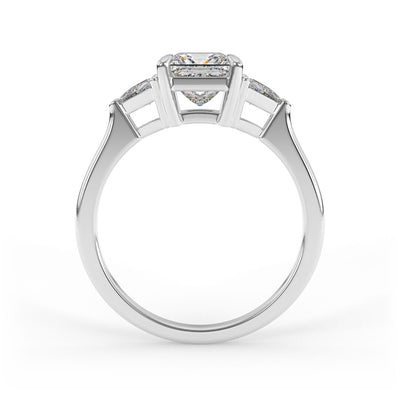 Sofia Princess 3 - Stone Lab Grown Engagement Ring