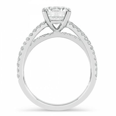 Leah Brilliant Round Lab Grown Engagement Ring