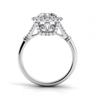 Brittany Oval Lab Grown Engagement Ring