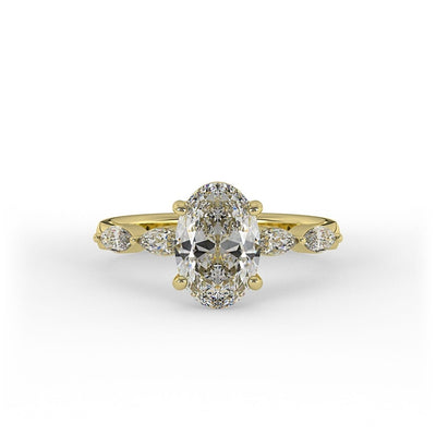 Willow Oval Engagement Ring
