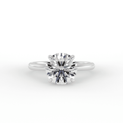 Jenny Brilliant Round Solitaire Engagement Ring