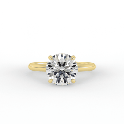 Lab Grown Solitaire Ring